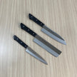 Japanese Knife Tojiro Gift Set 3pcs TBS-300 Gyuto 200mm Nakiri 165mm and Petty 135mm
