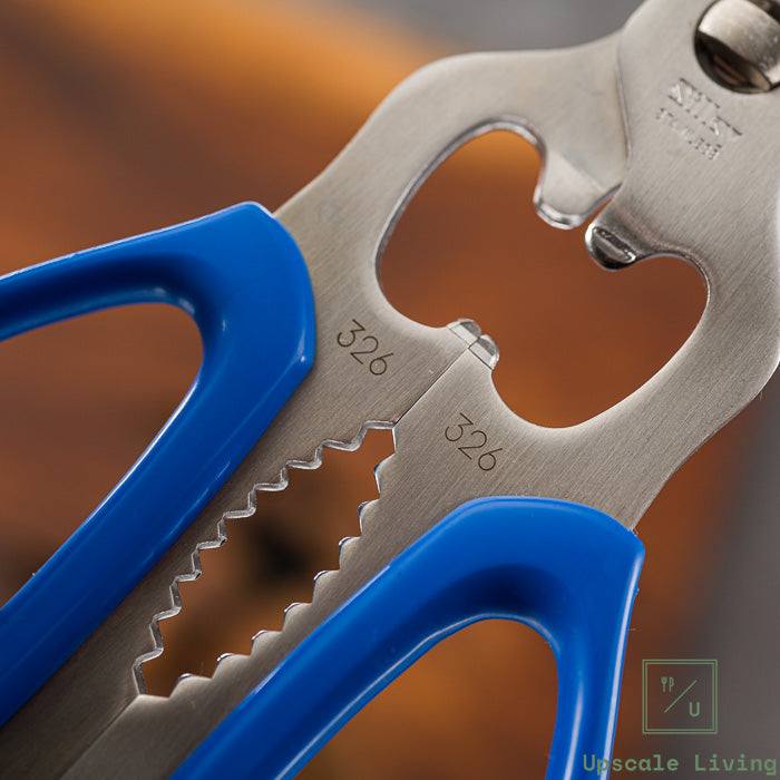 Gunting Dapur - Silky Kitchen Separable NKS-215DT Scissors Blue Handle - Made in Japan