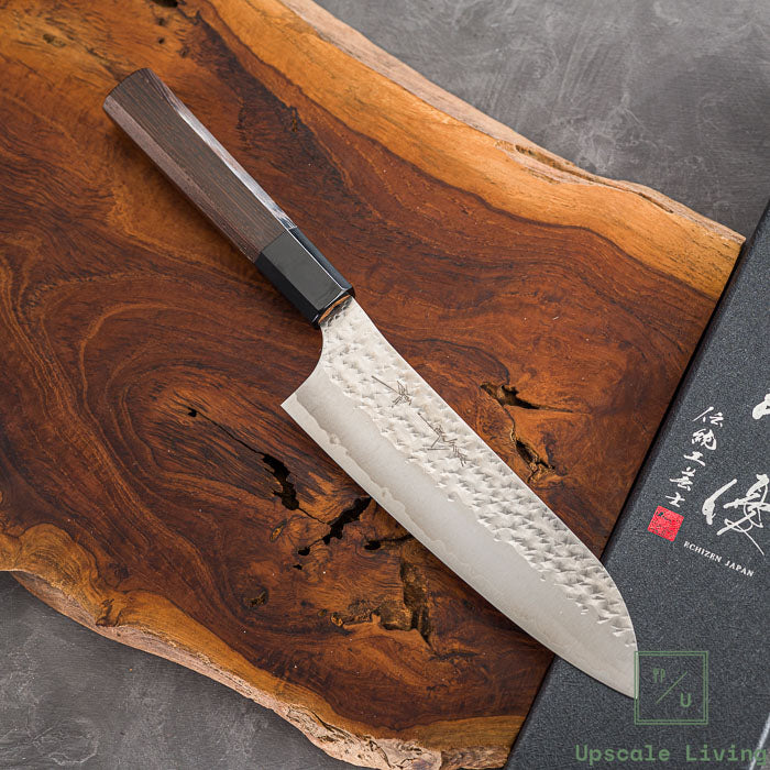 Kurosaki Aogami Super Kokusenryu Santoku 180mm