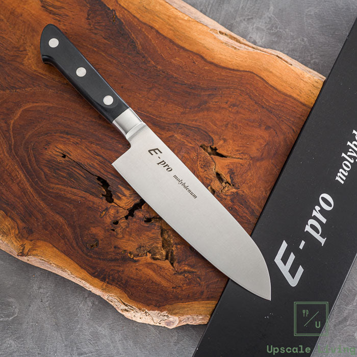 Pisau Dapur Jepang EBM E-Pro MV Santoku 165mm