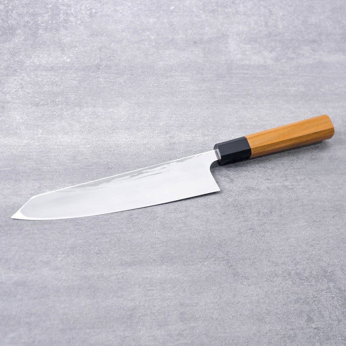 Yoshihiro Yauji Aogami #2 Damascus Kiritsuke Gyuto 210mm