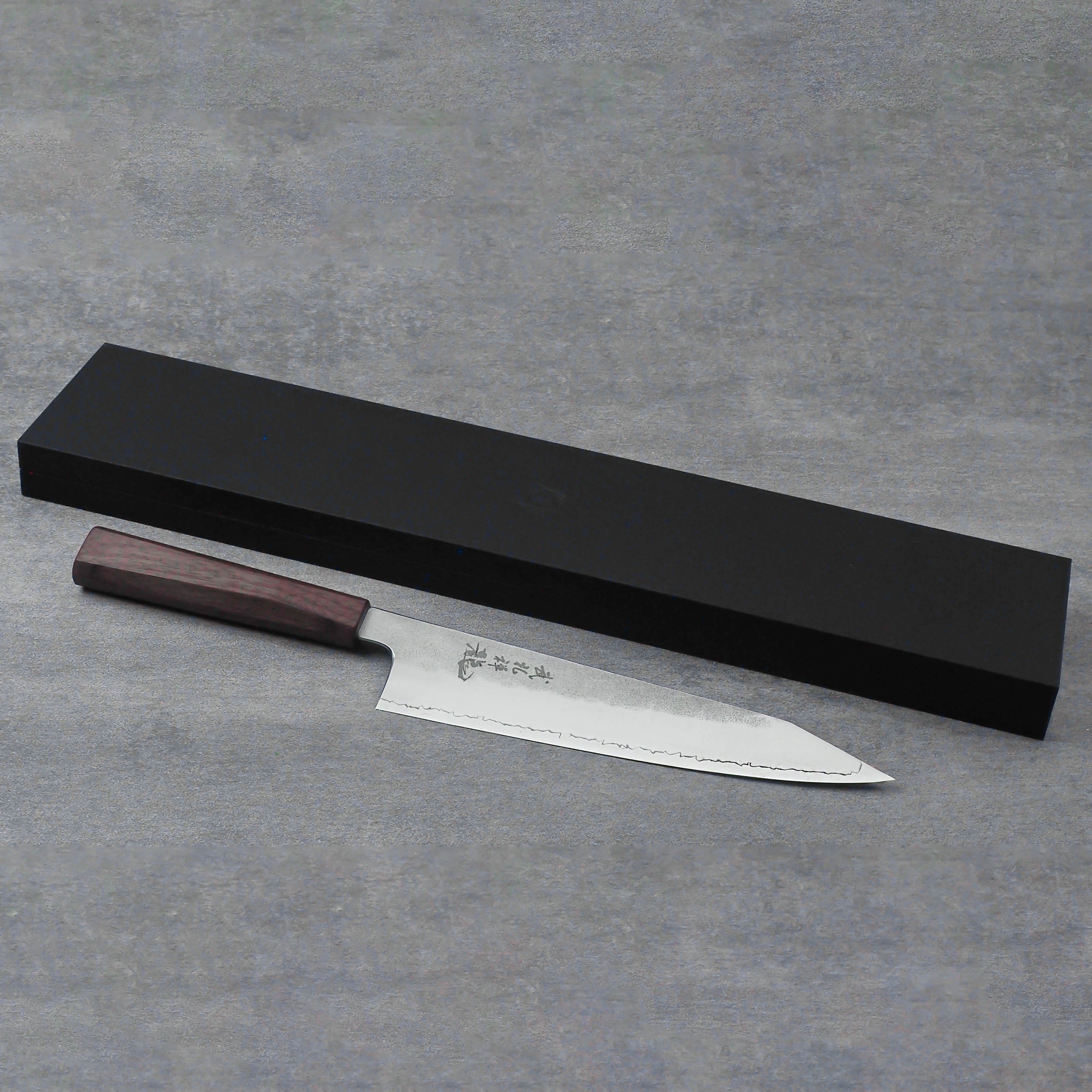 Pisau Dapur Jepang Ryusen Blazen SG2 Nashiji WA Kiritsuke Gyuto 210mm