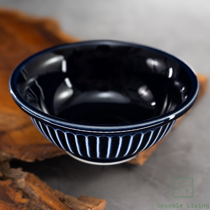 Japanese Ceramic Bankoyaki Bowl GINPO Kikka Series Japan Made