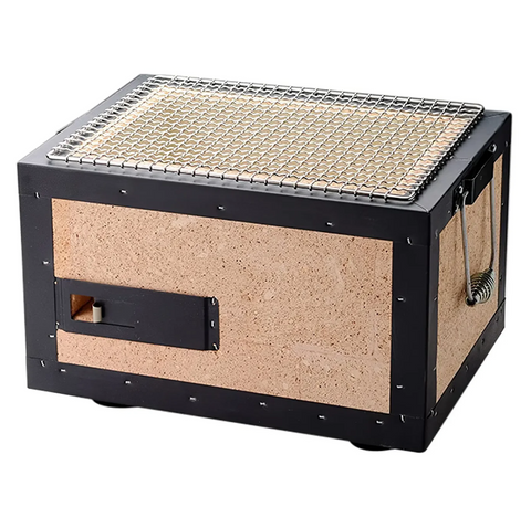 BBQ Konro Grill Kaginushi Diatomaceous Earth size: 31 x 23 x 20 cm