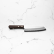 Shibamasa v5 brown santoku 180mm