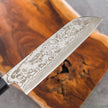 Japanese Knife Yoshida Hamono ZDP189 Damascus Santoku 180mm
