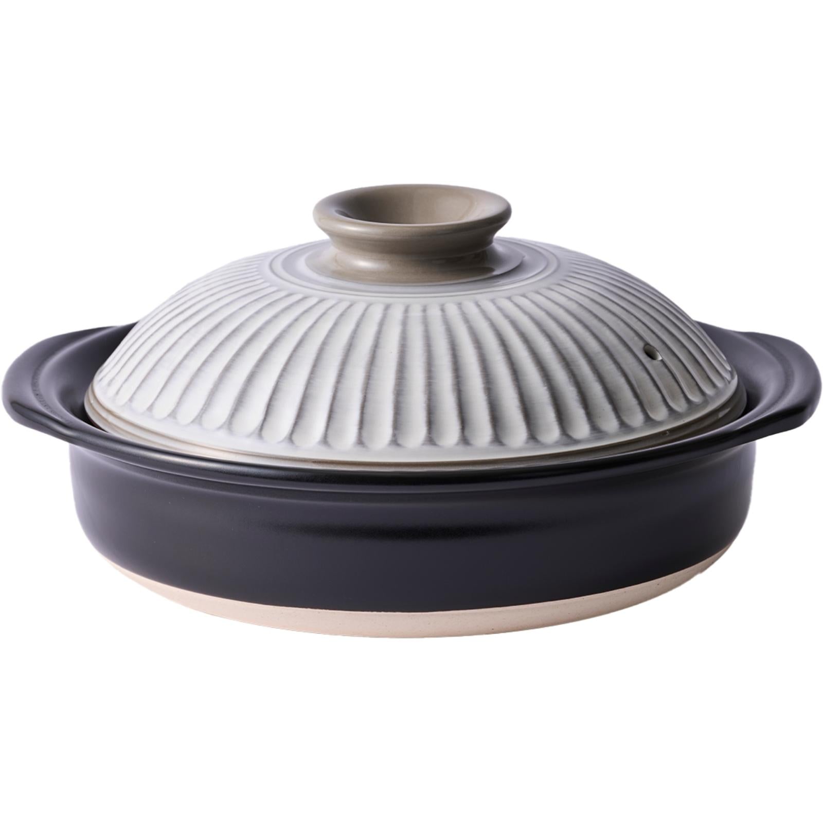 Ginpo Kikka Donabe Clay Hot Pot No.8