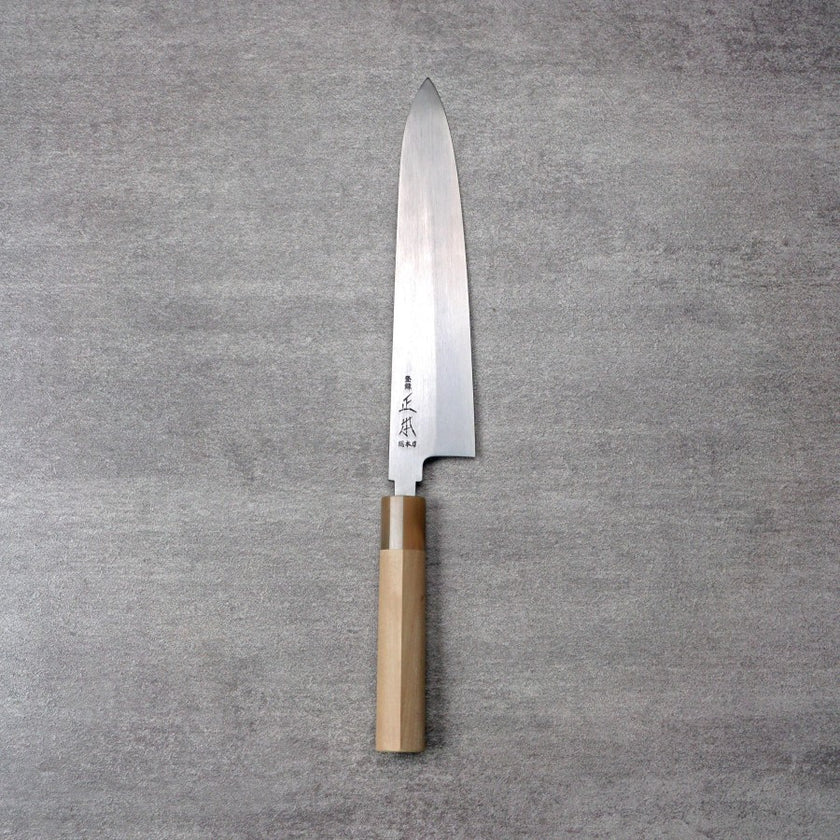 Japanese Artisan Knife Masamoto KS2924 HonKasumi Shirogami Gyuto 240mm