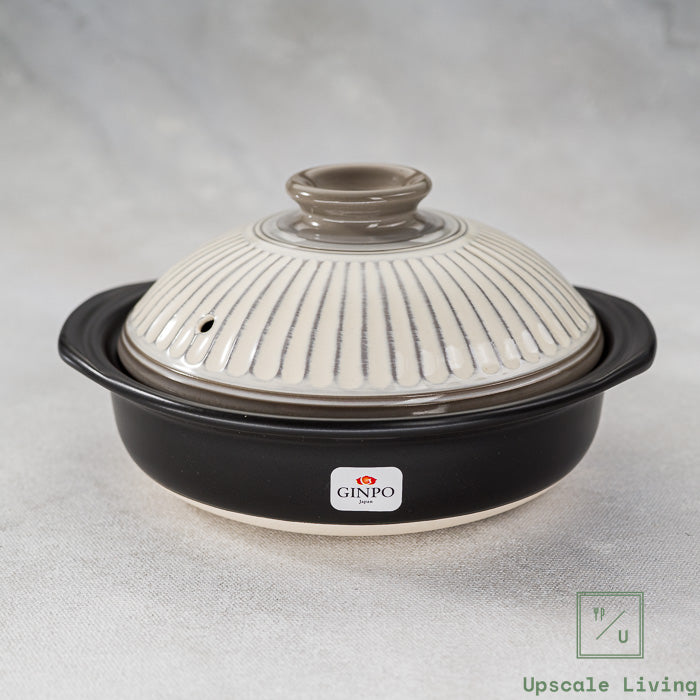 Nabemono Japanese Hotpot Donabe Caserole GINPO Kikka Nabe White No.7 (2 Pax)