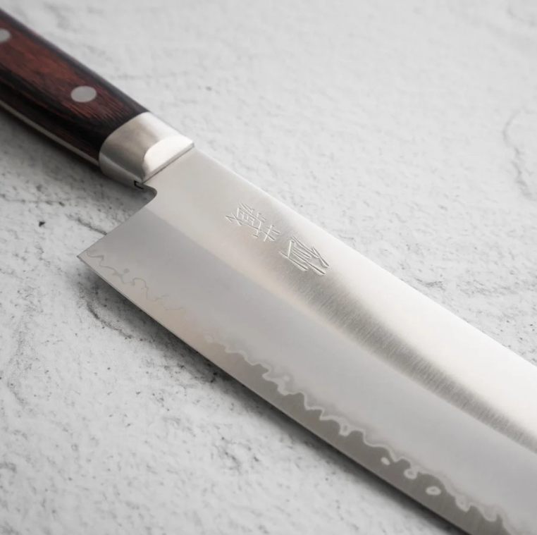 Pisau Dapur Jepang Suncraft 3 Layers Clad Steel AUS10 Gyuto 210mm