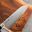 Pisau Dapur Jepang Yasuda hamono Minamotono Kotetsu VG10 Damascus 33-layer Santoku 180MM