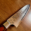 Pisau Jepang SAKAI TAKAYUKI 33-Layer Damascus VG10 Hammered Petty 120mm
