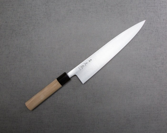 Japanese Artisan Knife Masamoto Hon Kasumi Gyuto 240mm