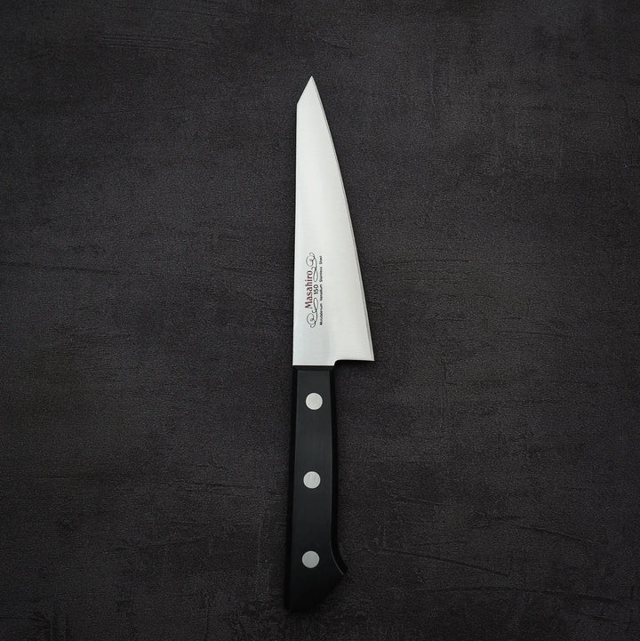 Pisau Dapur Jepang Masahiro MV Black Plywood Honesuki Knife 150mm