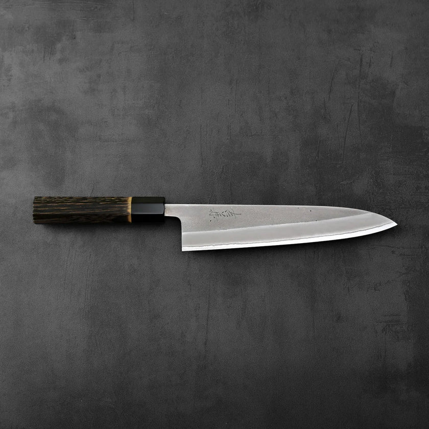Pisau Dapur Jepang Yoshikane Hamono White #2 Nashiji Gyuto 210mm