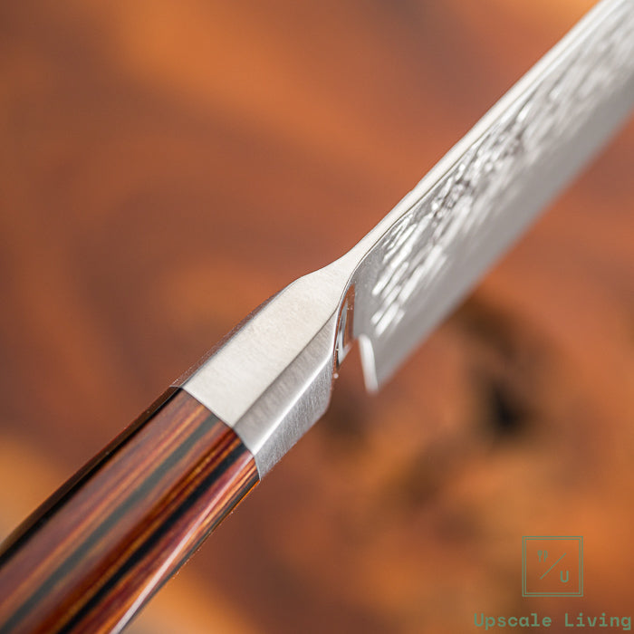 Pisau Dapur Jepang ONO Suzukaze SG2 69 layer Damascus Petty150mm