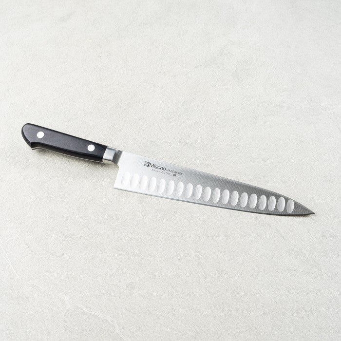 Japanese Knife Misono MV Fluted Gyuto 210mm Made in Japan