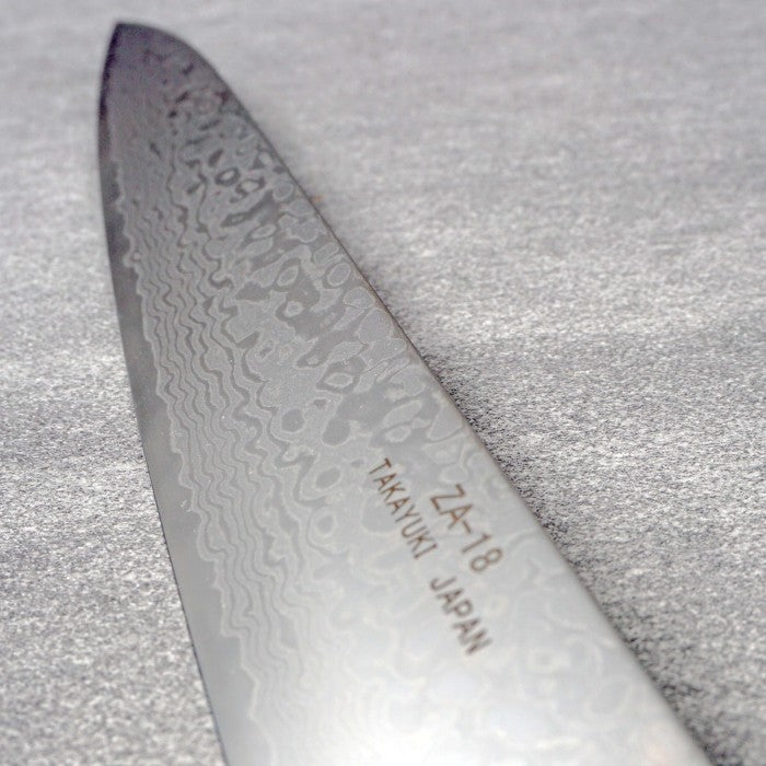 SAKAI TAKAYUKI GINGA ZA-18 69-Layer Damascus Sujihiki 240