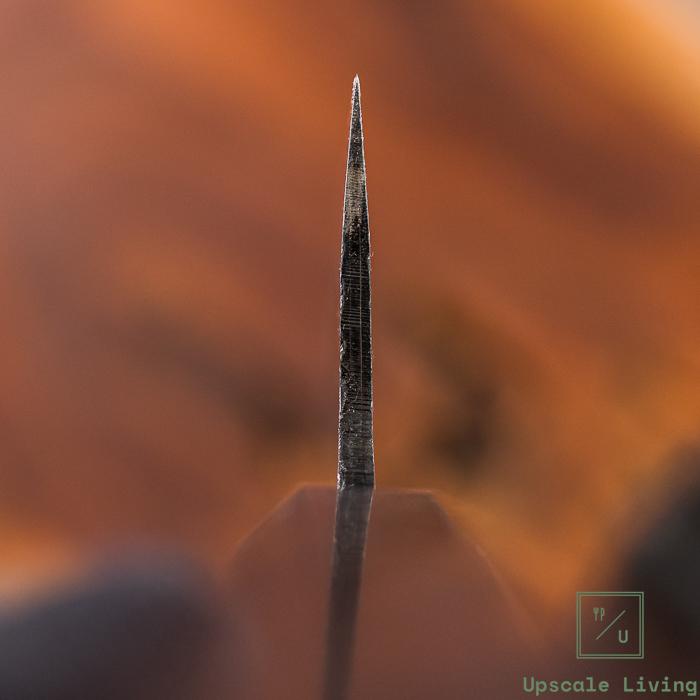 Japanese Artisan Knife Hatsukokoro Kurogane AO#2 Kurouchi Gyuto 210mm