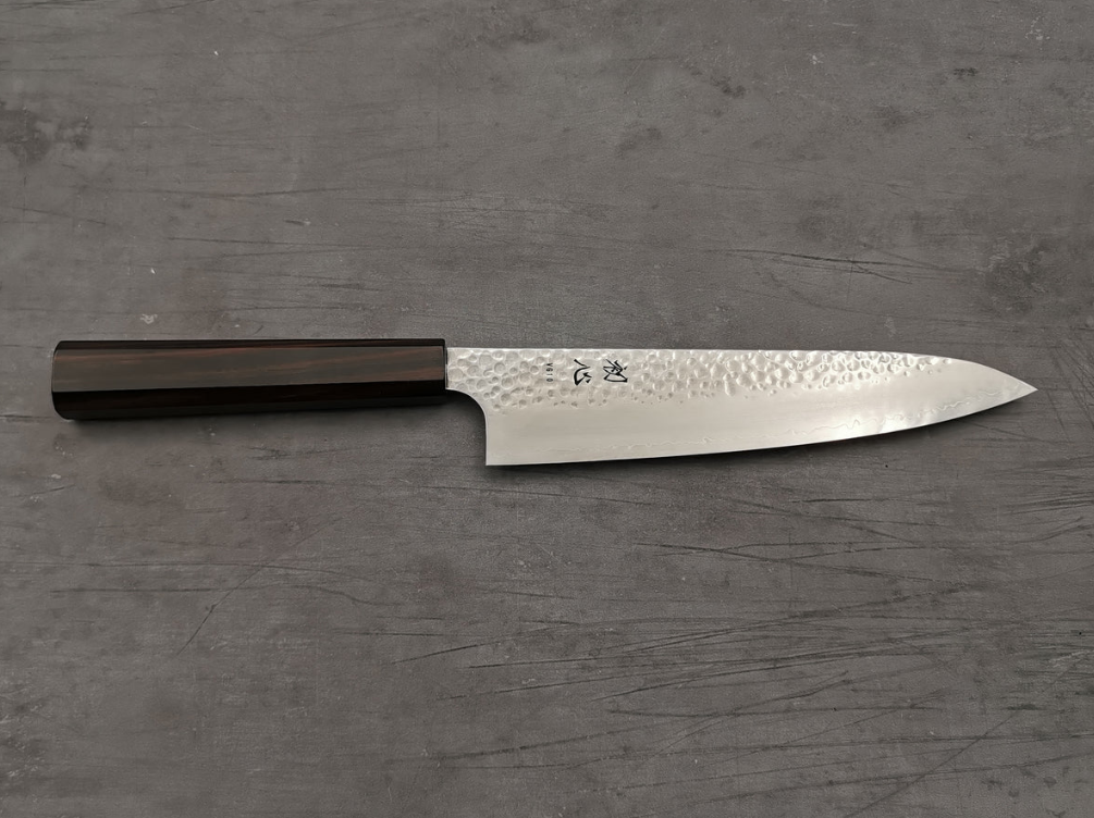 Pisau Dapur Jepang Hatsukokoro Hayabusa VG10 Tsuchime 3Layer Gyuto210mm