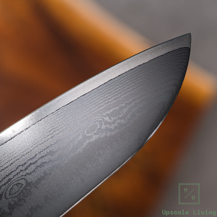 Pisau Dapur Jepang Tojiro Sakuya VG10 Damascus Santoku 165mm