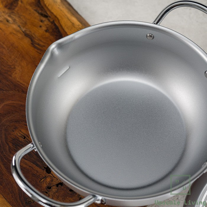 Deep Fryer Yoshikawa Mirakutei III Deep Frying Pot 20cm IH Compatible