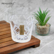 Hirota Glass Taisho Roman Koushi Plaid Whiskey Glass Made in Japan