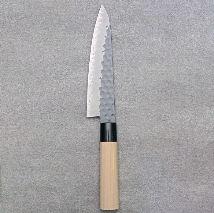 Pisau Dapur Jepang  TOJIRO DP Hammered Finish 3 Layers by VG10 Gyuto 180mm