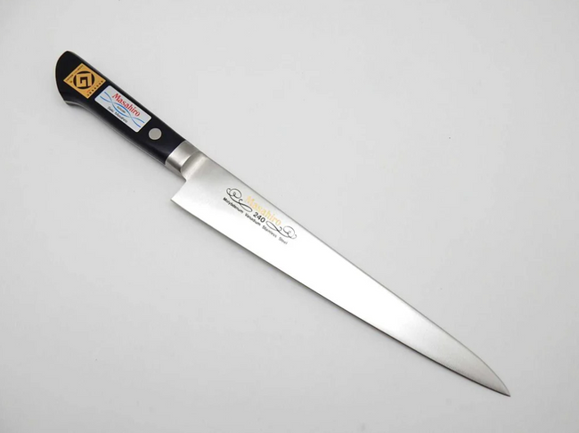 Pisau Dapur Jepang Masahiro MV Suhijiki 240mm W/Bolster