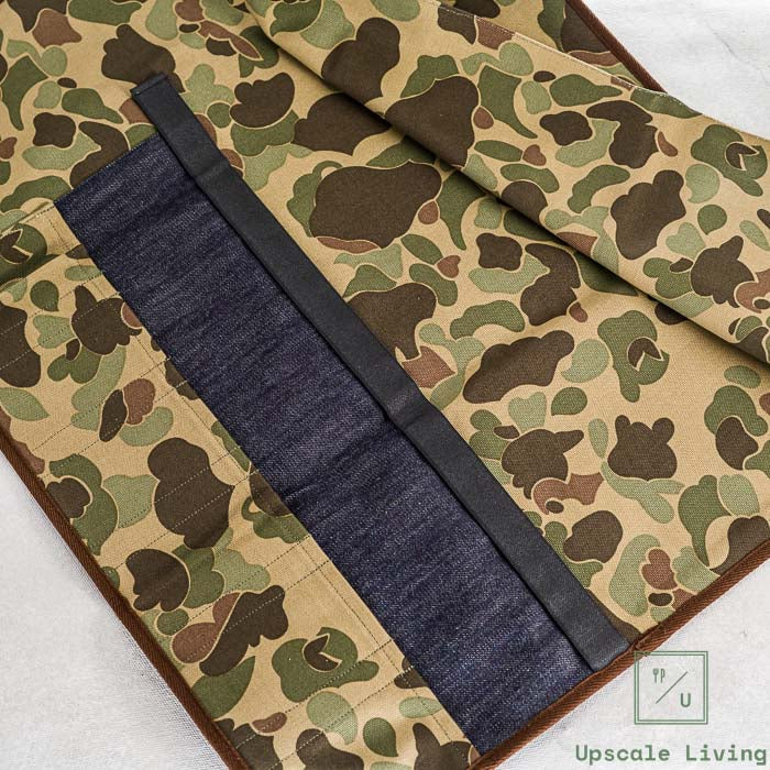 Shibata Takayuki Knife Roll Camouflage L 6 SLOTS