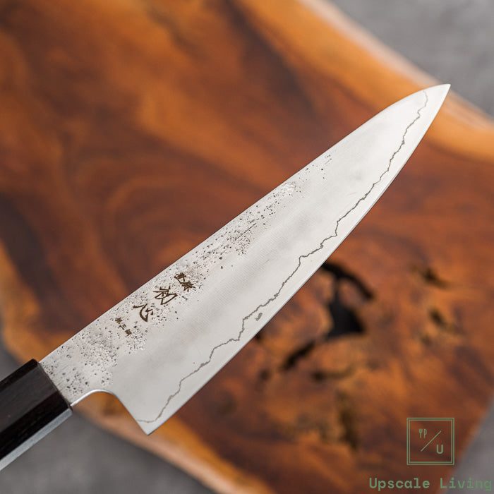 Hatsukokoro Ginrei Silver#3 Steel 3-Layer Nashiji Ko Gyuto 150mm