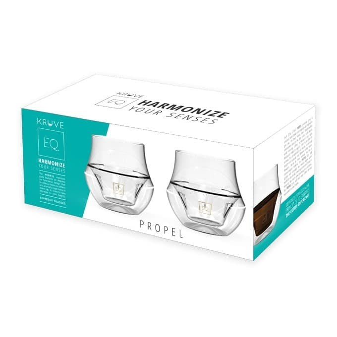 KRUVE EQ Sensory PROPEL Espresso Double Wall Glass