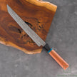 Pisau Dapur Jepang Ryusen Bonten Unryu KAI VG10 Damascus Kengata Sujihiki 240mm