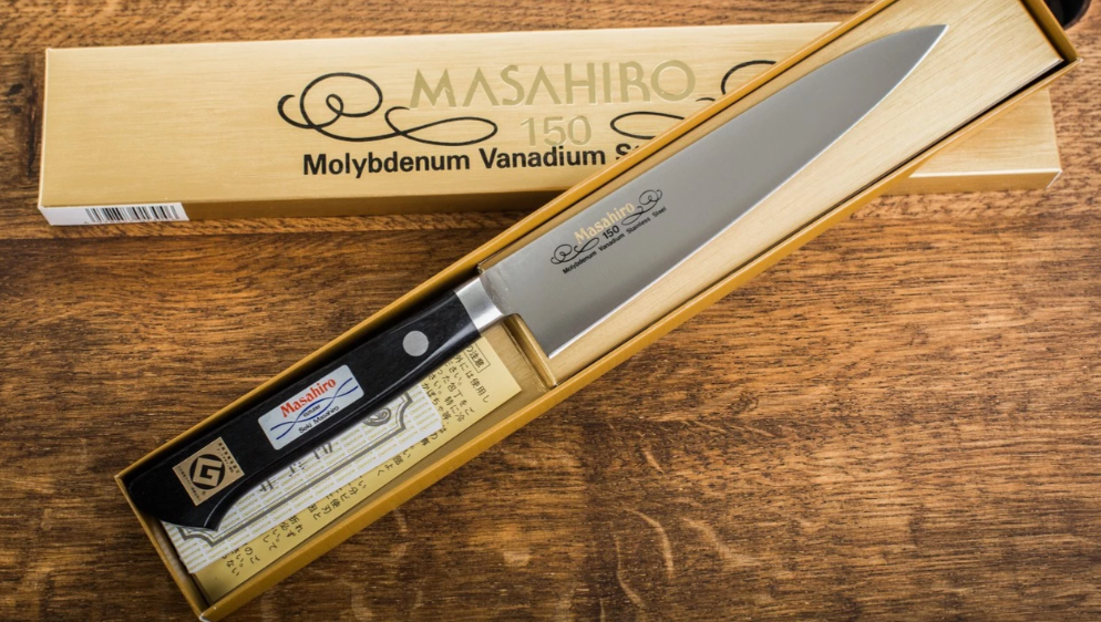 Pisau Dapur Jepang Masahiro MV Petty 150MM W/Bolster
