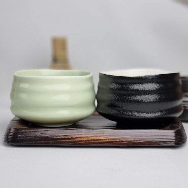 ZenCha - ChaWan Ceramic Matcha Bowl - Mangkuk Matcha Ceramic