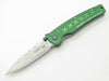 EDC Folding Knife MCUSTA VG10 Damascus Tsuchi BUSHI FUSION 85mm GREEN