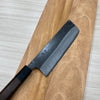 Japanese Knife Hatsukoro Kumokage Aogami #2 Kurouchi Damascus Nakiri 165mm