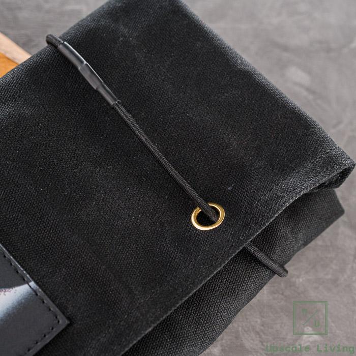 Canvas Knife Bag Roll Case Hatsukokoro 5 Slot