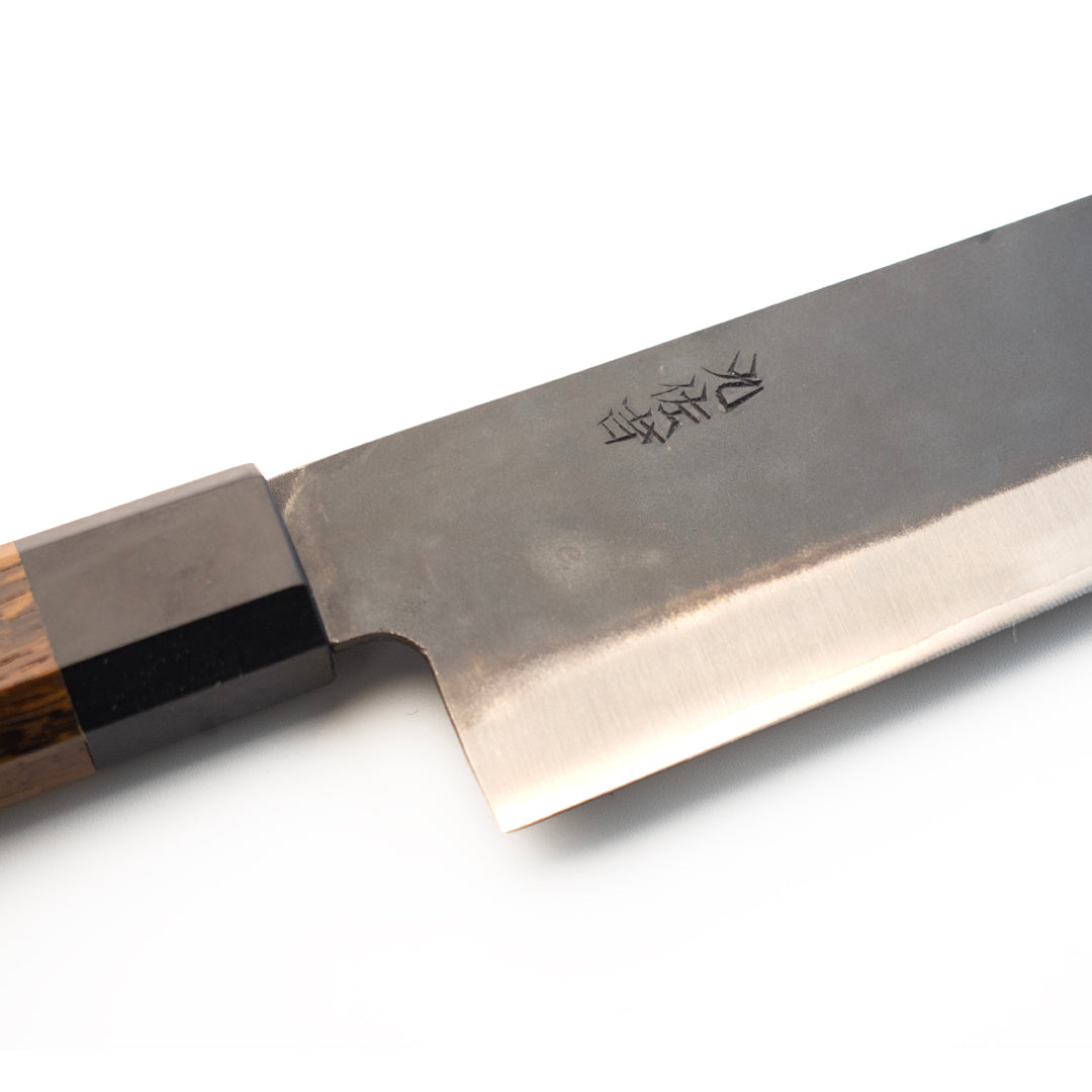 Pisau Dapur Jepang Yoshida Hamono Aogami#1  Kurouchi Gyuto 210mm