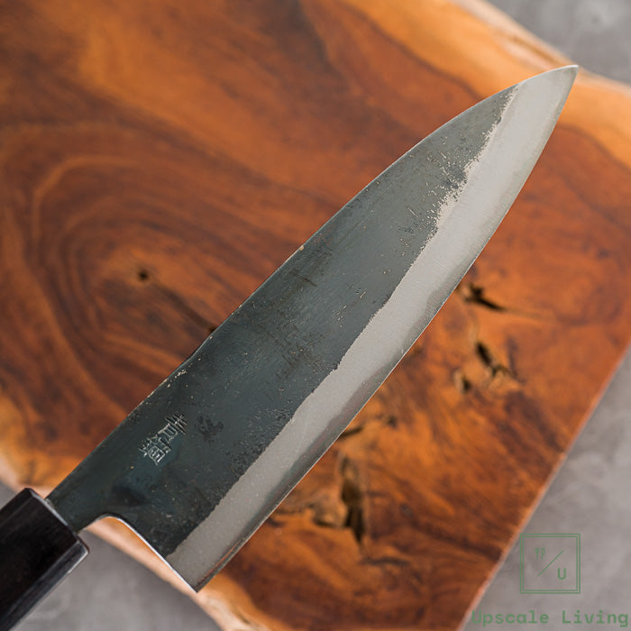 Pisau Dapur Jepang Motokyuichi Aogami #2 Kurouchi Gyuto180mm