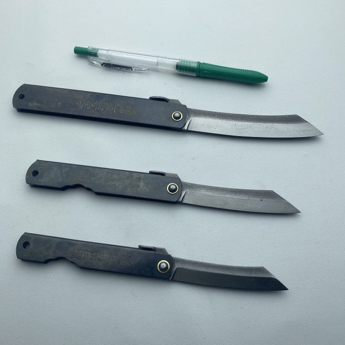 Higonokami Warikomi SK Steel NAGAO KANEKOMA 100mm Black